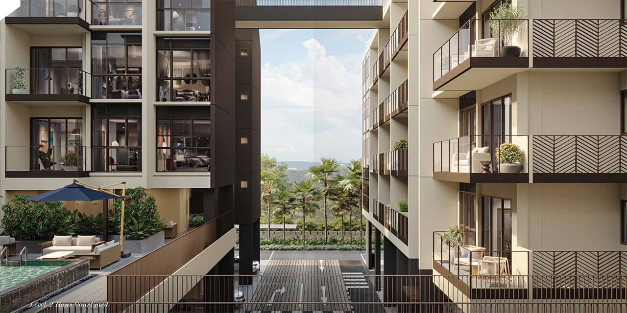 Bagnall Haus Condo Facilities (Level 2 Haus Courtyard)
